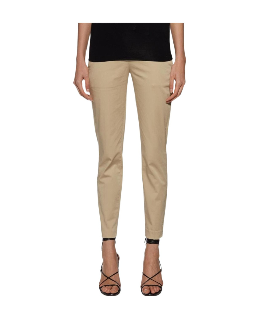 Dondup Slim Casual Pants In Nude