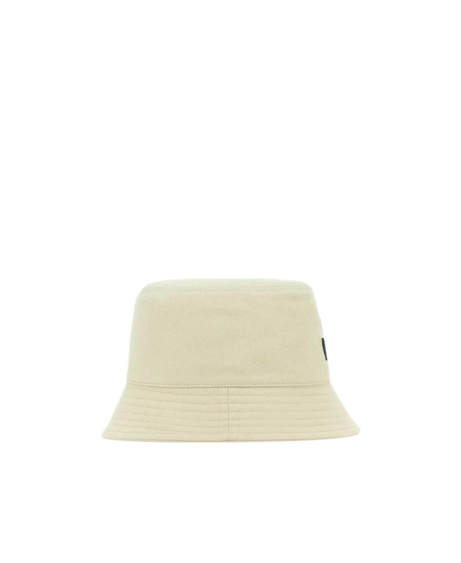Isabel Marant Women Ivory Cotton Haley Bucket Hat In Nude