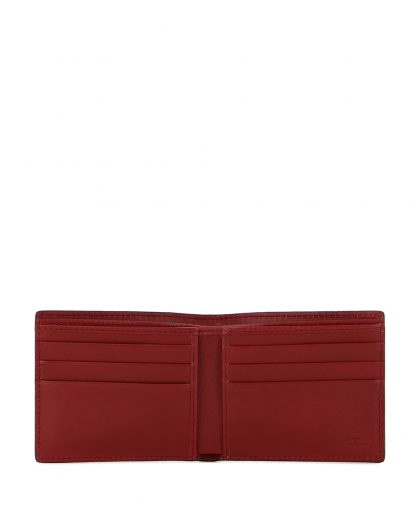 Gucci Double-folded Wallet In Red