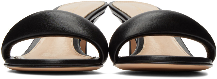 Gianvito Rossi Woman Sandals Black Size 5 Soft Leather In Black