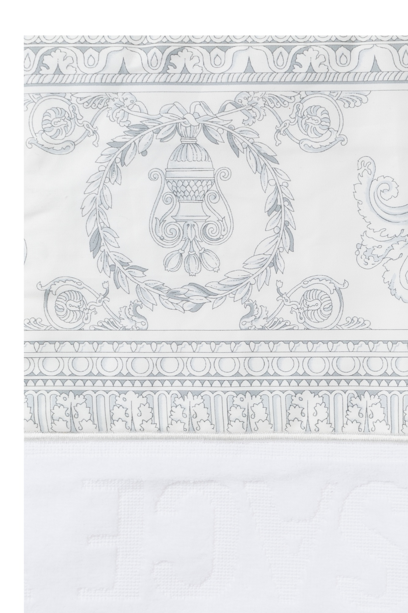 Versace Home Pattern Towel In White