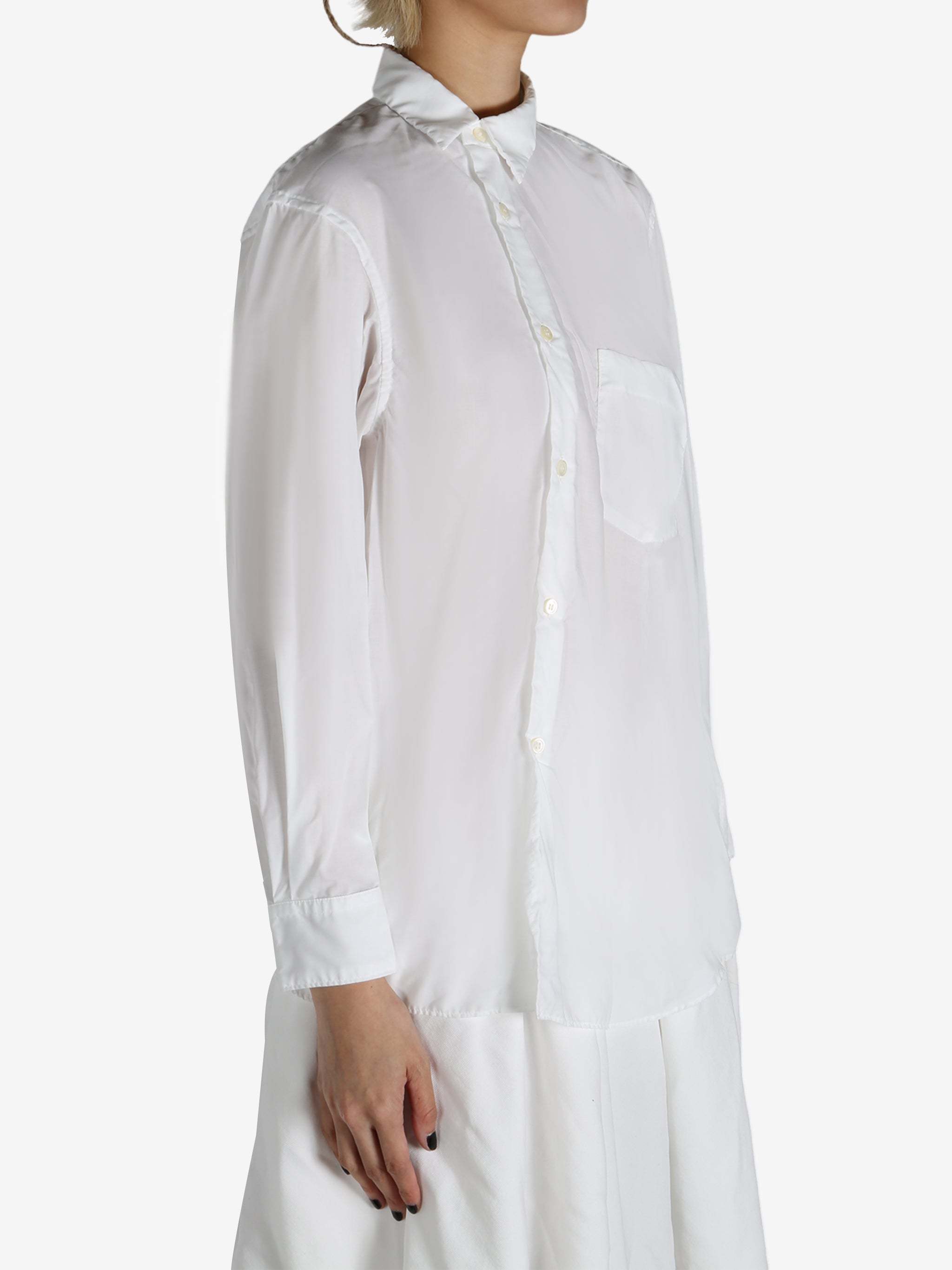 Shop Comme Des Garçons Off-centre Shirt
