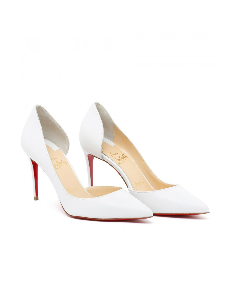 CHRISTIAN LOUBOUTIN LOGO LOGO POINTED HIGH HEELS