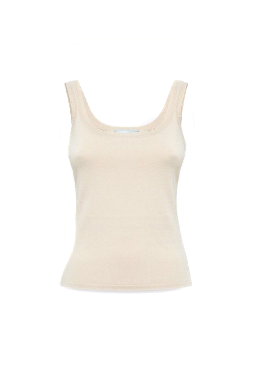 Blugirl Two-piece Ribbed Knit Sweater In White