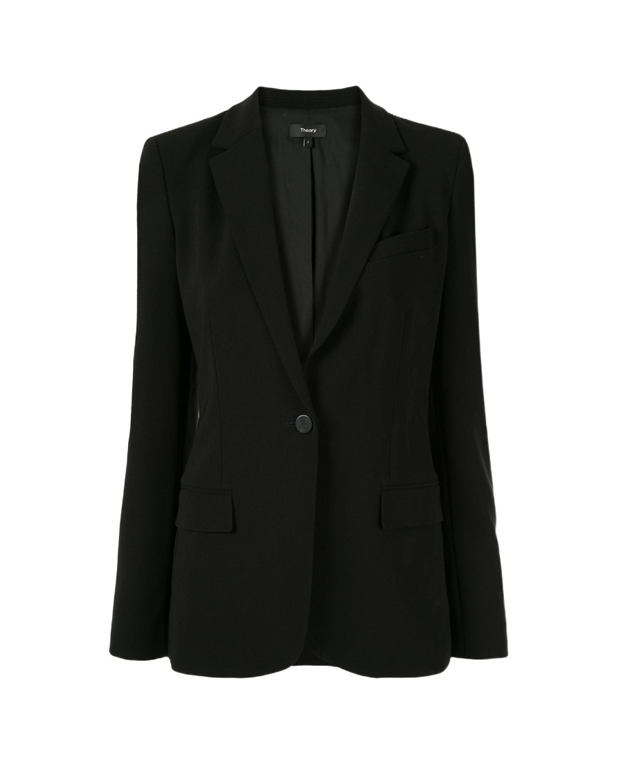 Theory Tailored Blazer In Black