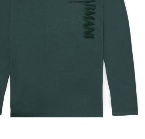 EMPORIO ARMANI LOGO LONG-SLEEVED T-SHIRT