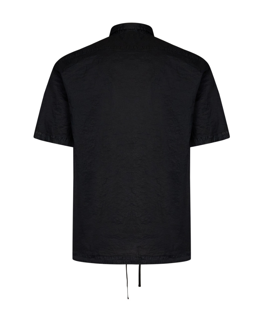 C.p. Company Cargo-pockets Shirt In Black