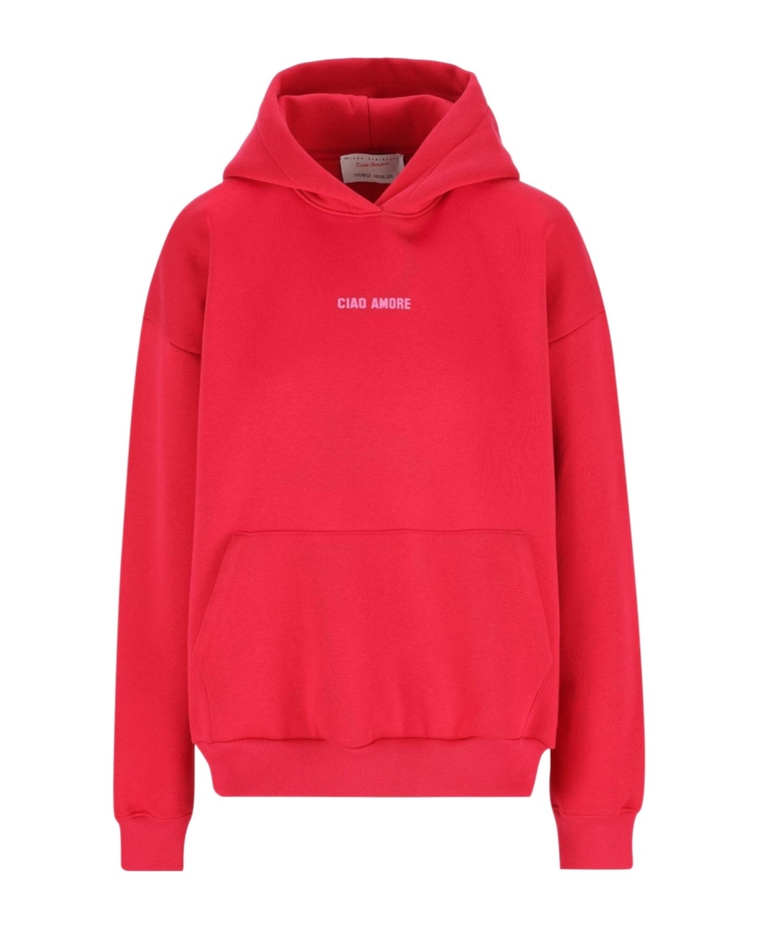 Giada Benincasa Ciao Amore X Franz Kraler Hoodie In Red