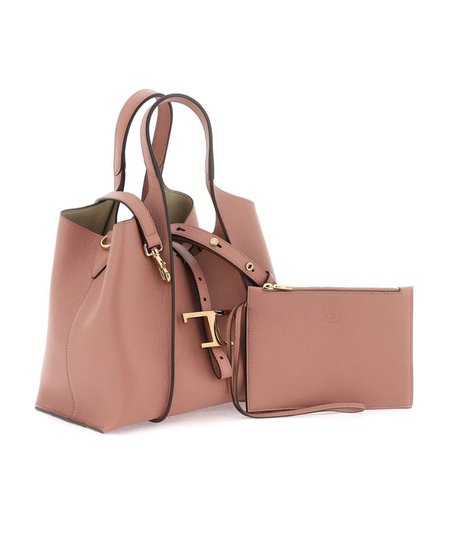 Tod's T Timeless Mini Shoulder Bag In Pink