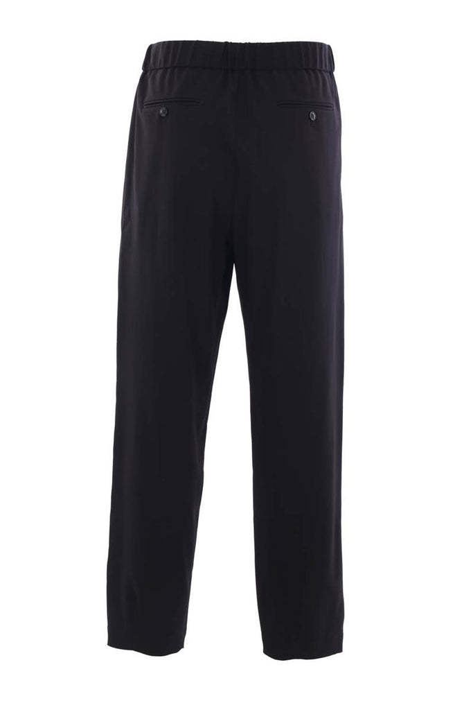 Giorgio Armani Pleat Detailed Trousers In Black