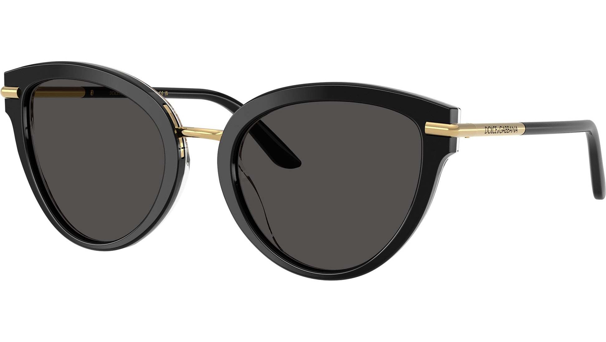 Dolce & Gabbana Dg4492 Butterfly Acetate Sunglasses In Black