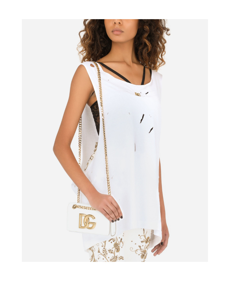 Dolce & Gabbana Dolce Gabbana Dg Logo Chained Crossbody Bag