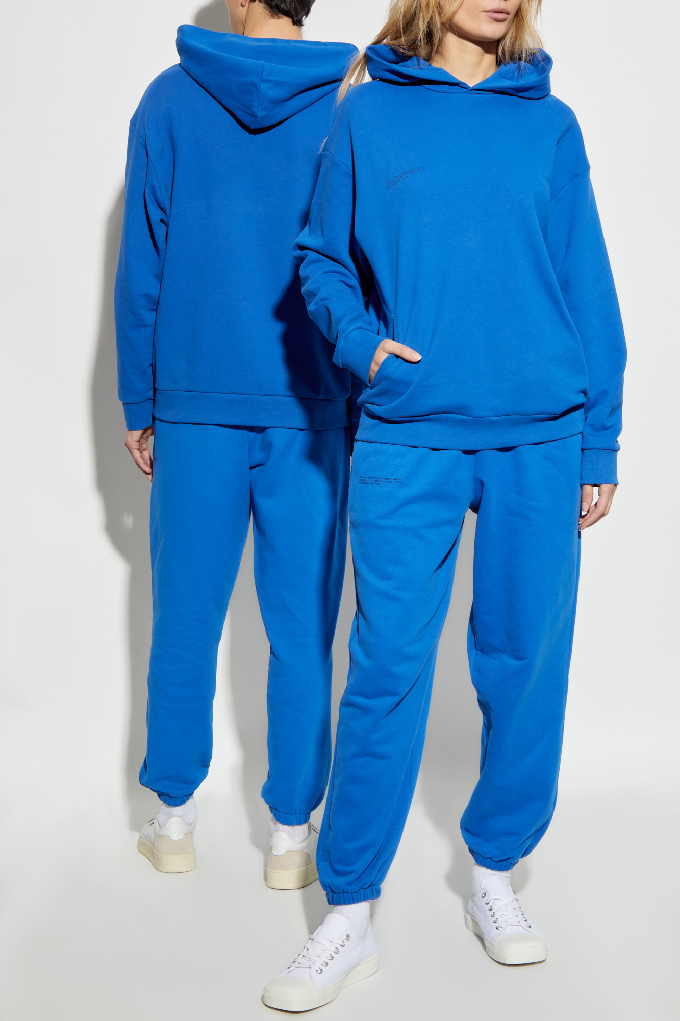 Pangaia Elastic Waist Sweatpants In Blue