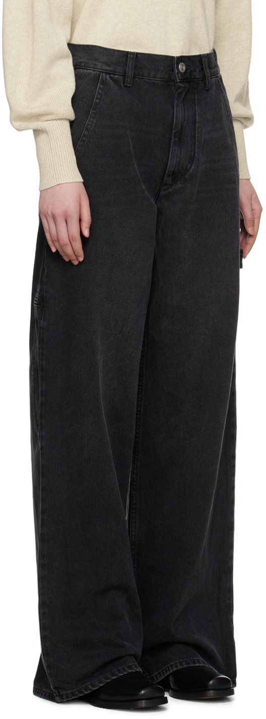 Isabel Marant Étoile Marant Etoile 'solene' Jeans In Black