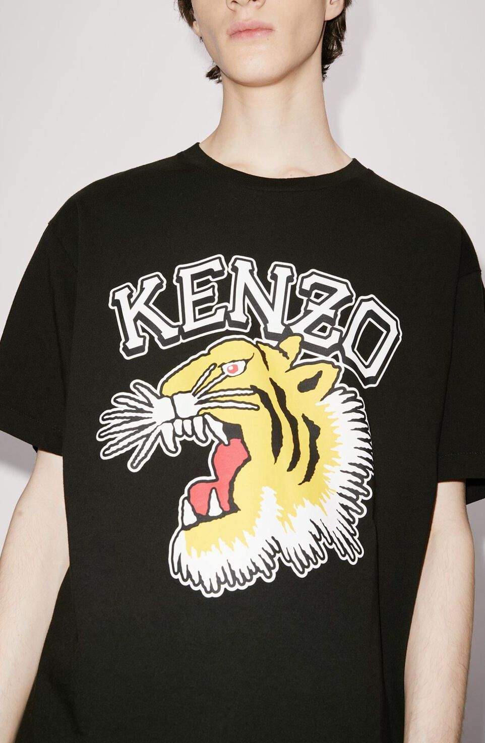 Kenzo Short-sleeved T-shirt In Black