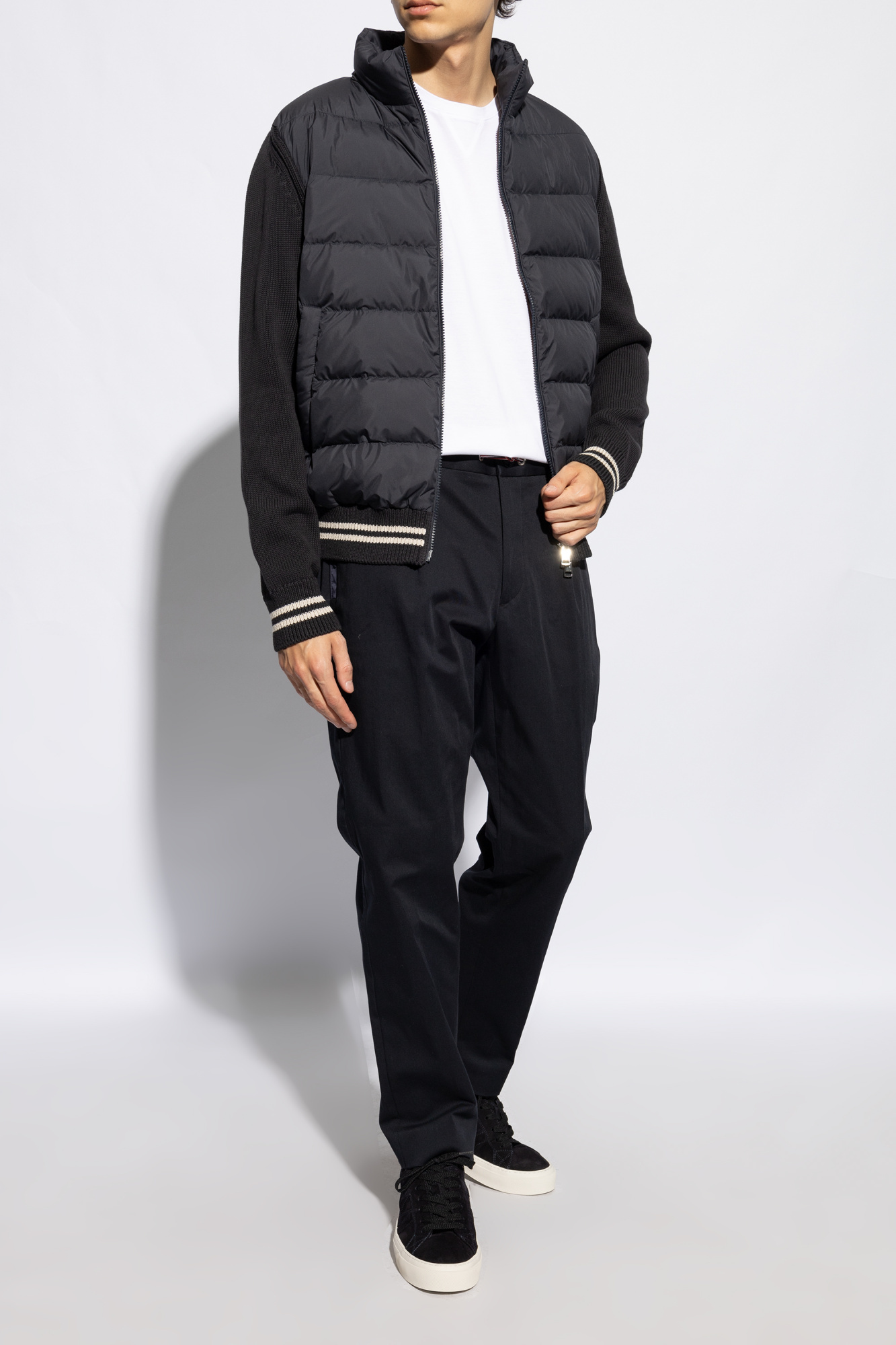 Moncler Monaco M Sneakers In Blue