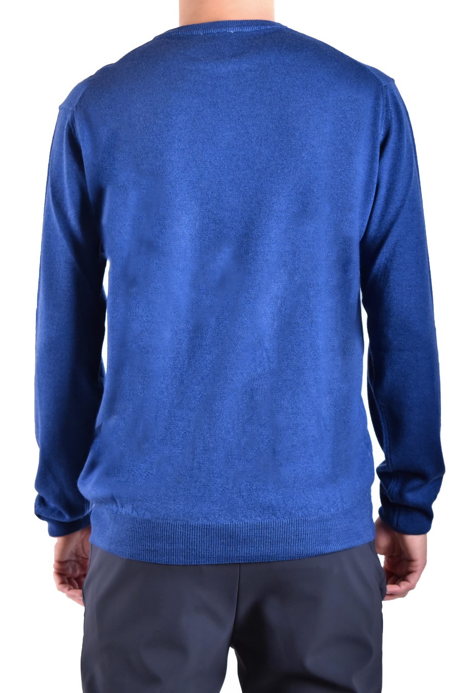 Woolrich Crew Neck Knitwear Sweaters In Blue