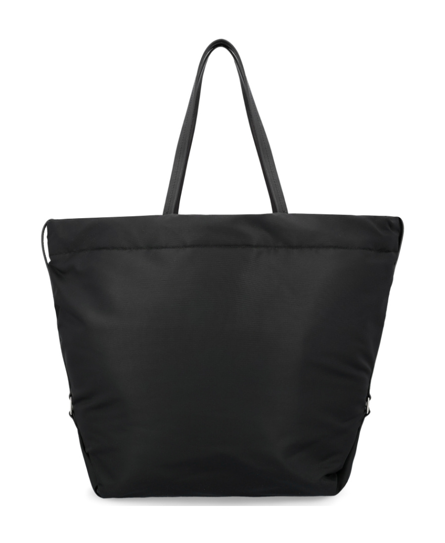 Alexander Mcqueen The Bundle Logo-print Tote Bag In Black