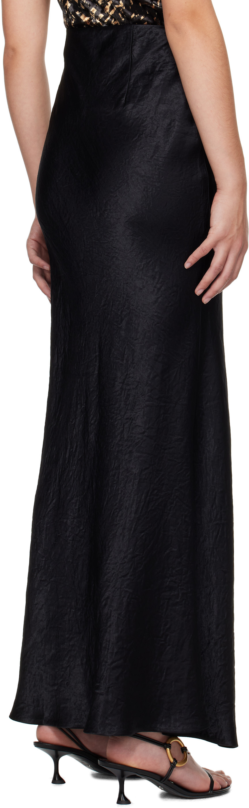 Nanushka Harlow Maxi Skirt In Black