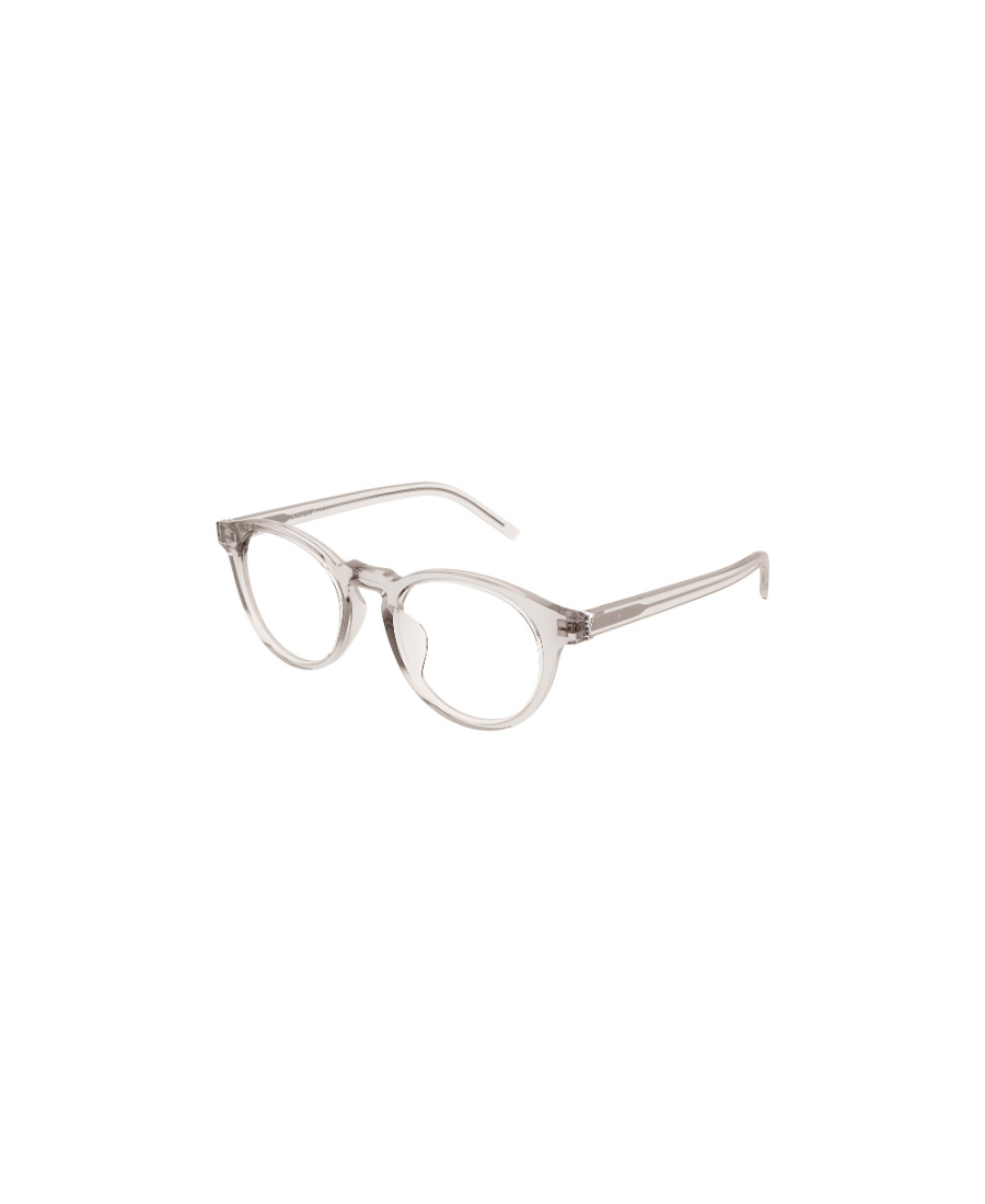 Saint Laurent Logo Flat Mirror In White