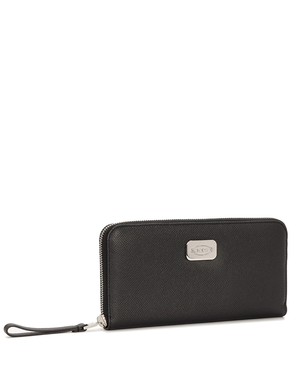 Tod's Logo Sticker Wallet In Black