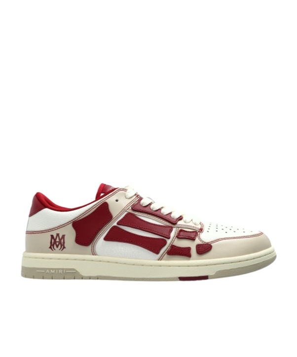 Shop Amiri Skel Sneakers In Nude