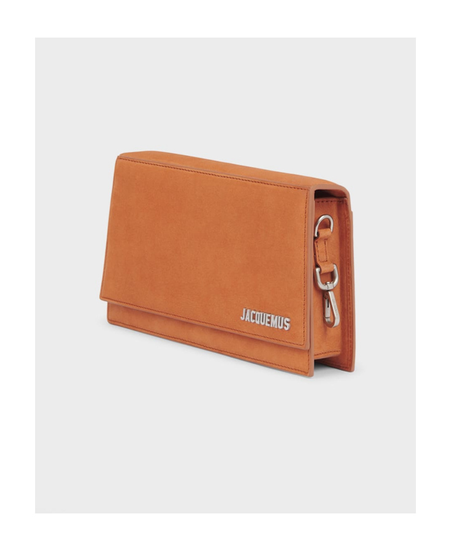 Jacquemus Logo Logo Flip Satchel In Brown