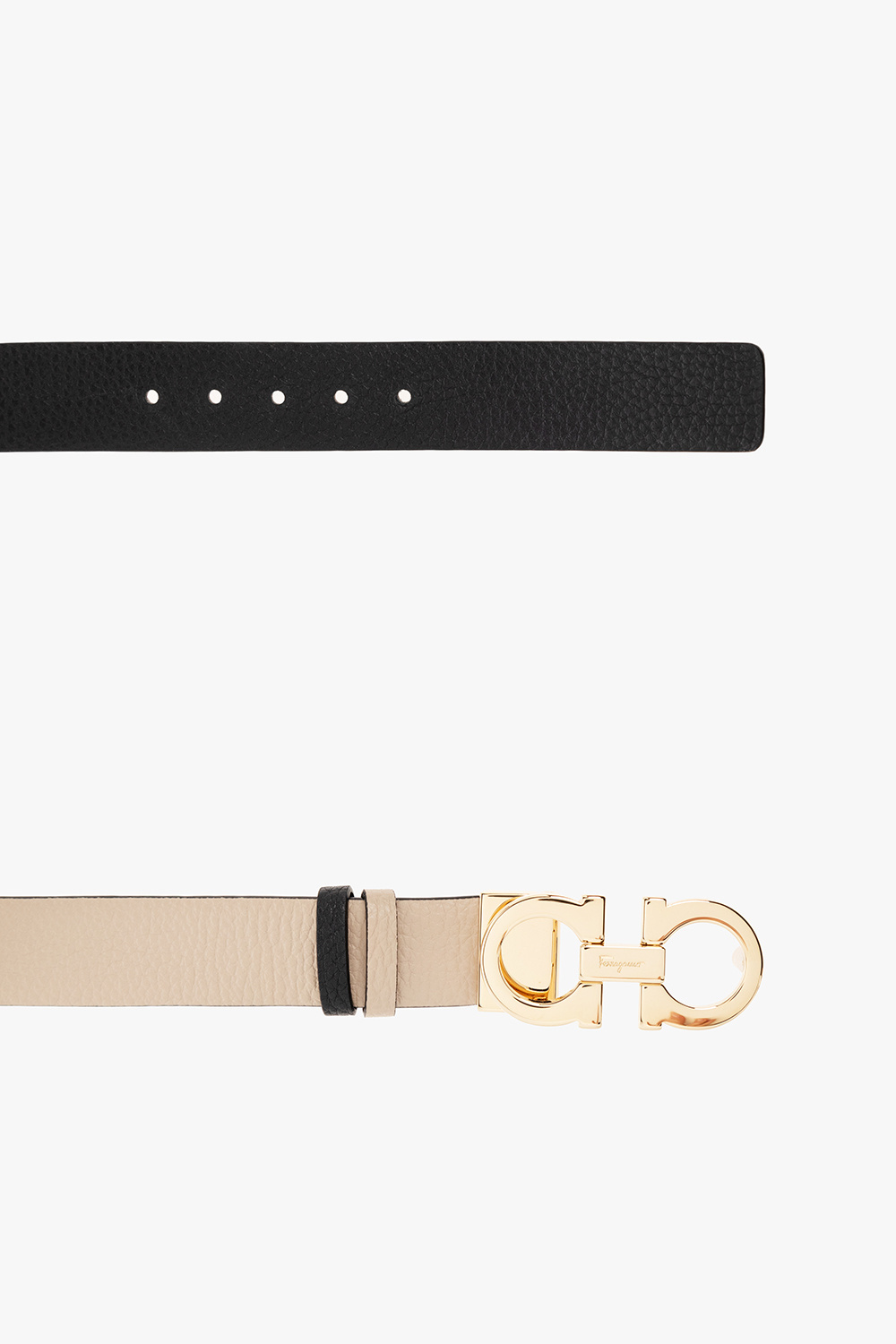 FERRAGAMO SALVATORE FERRAGAMO GANCINI REVERSIBLE BELT