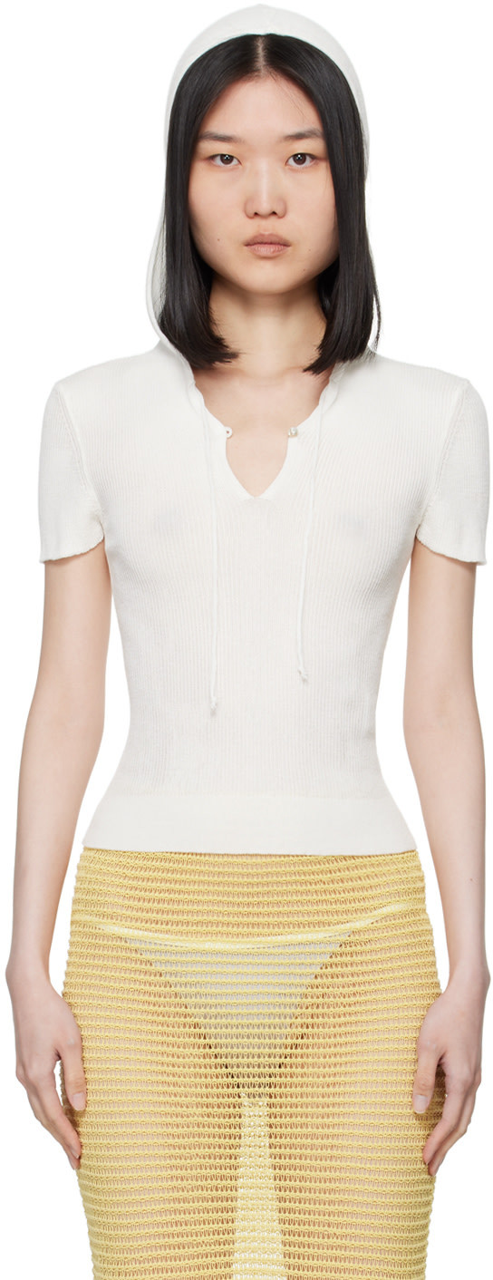 Shop Paloma Wool Short-sleeved Hooded Top