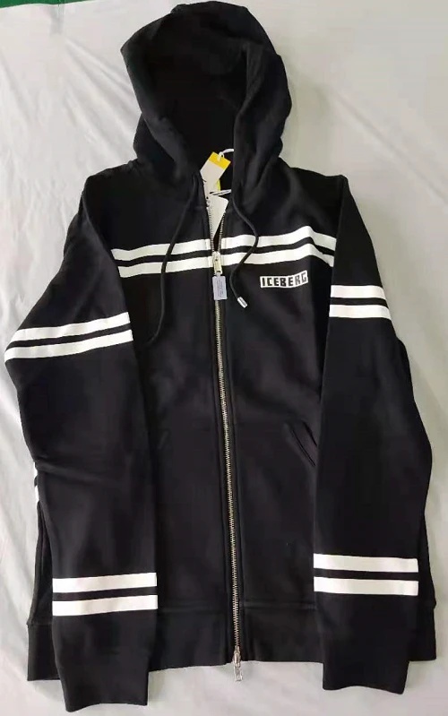 Iceberg Logo Details Casual Jacket In Black