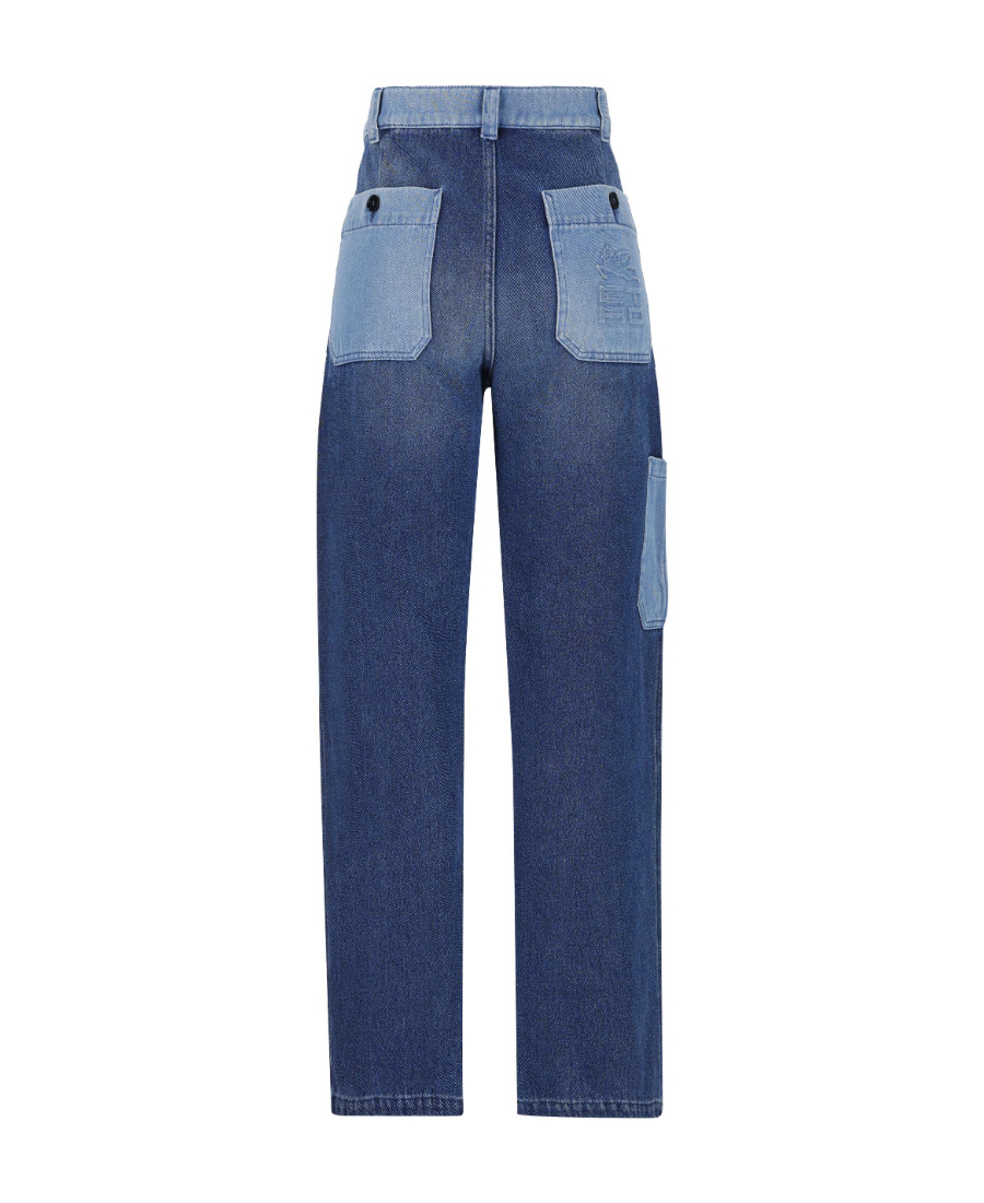 Etro Men's Jeans Worker In Blue