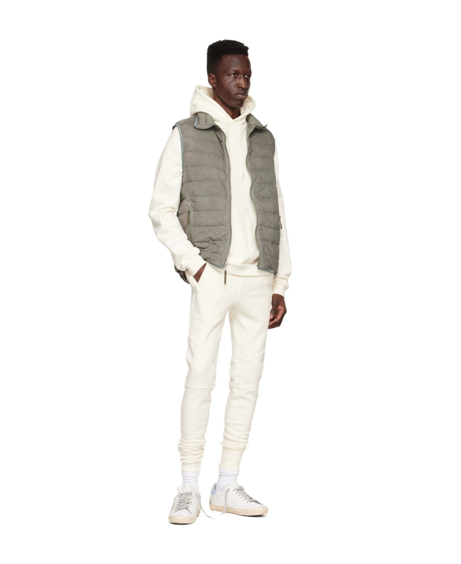 John Elliott Rope Sweatpants In White