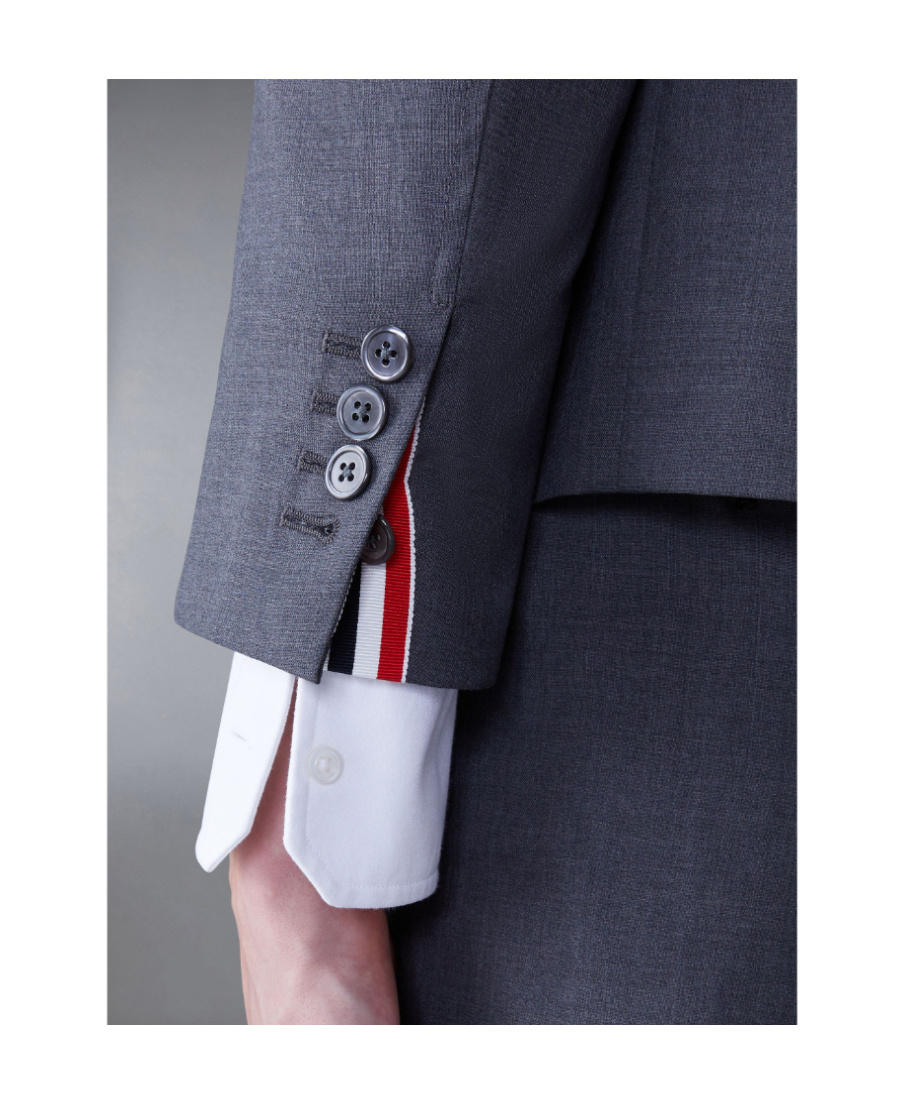 Thom Browne 4-bar Stripe Jacket In Blue