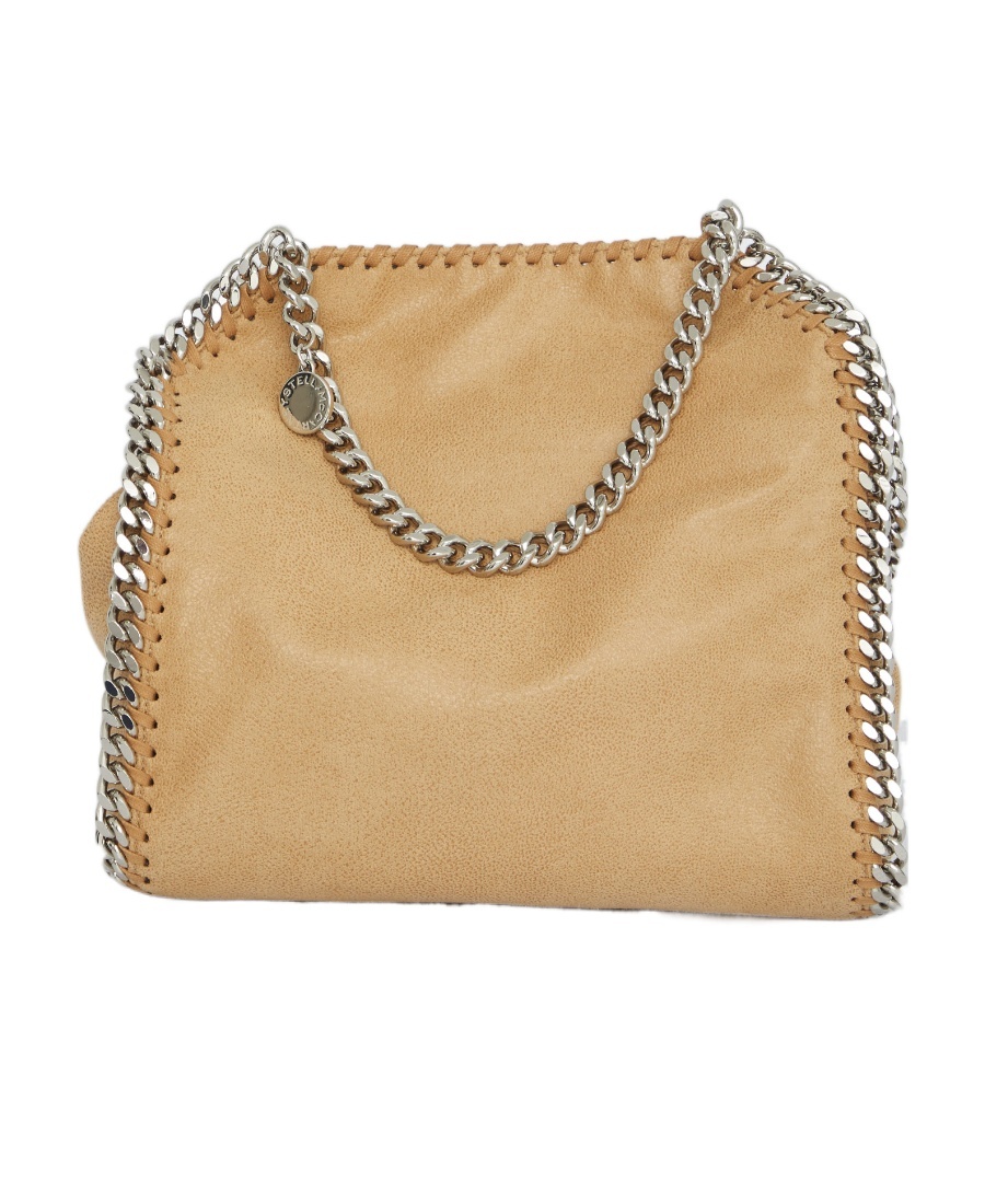 Stella Mccartney Falabella Tiny Tote Bag In Yellow