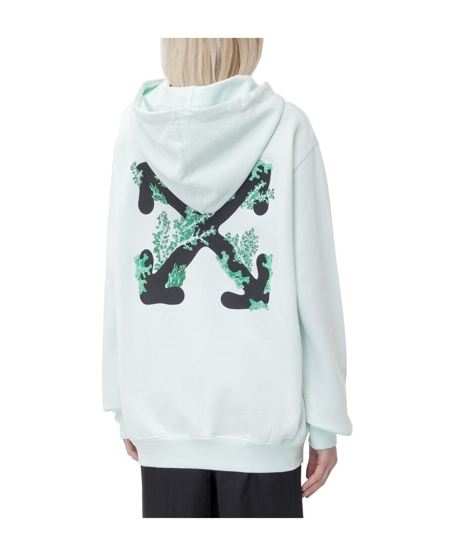 Off-white Arrowhead Printed Sweater In White