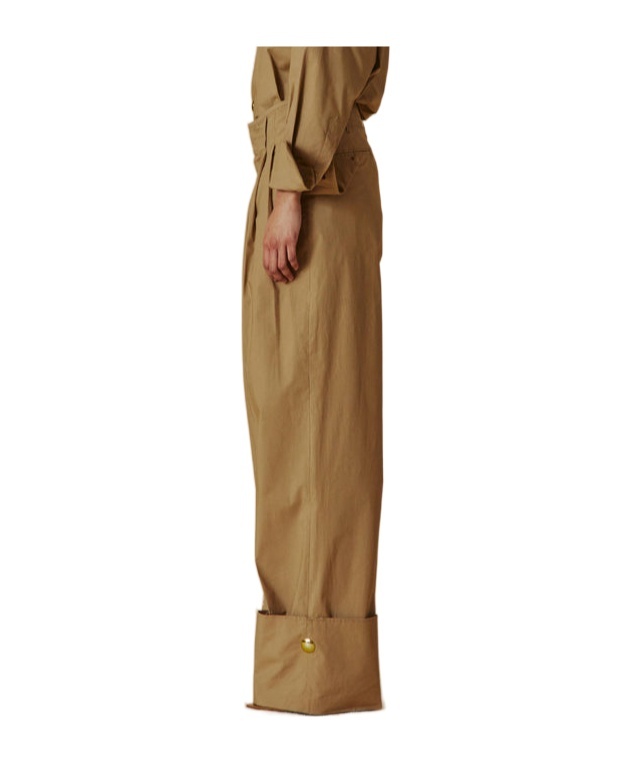 DARKPARK TURN-UP HEM TROUSERS