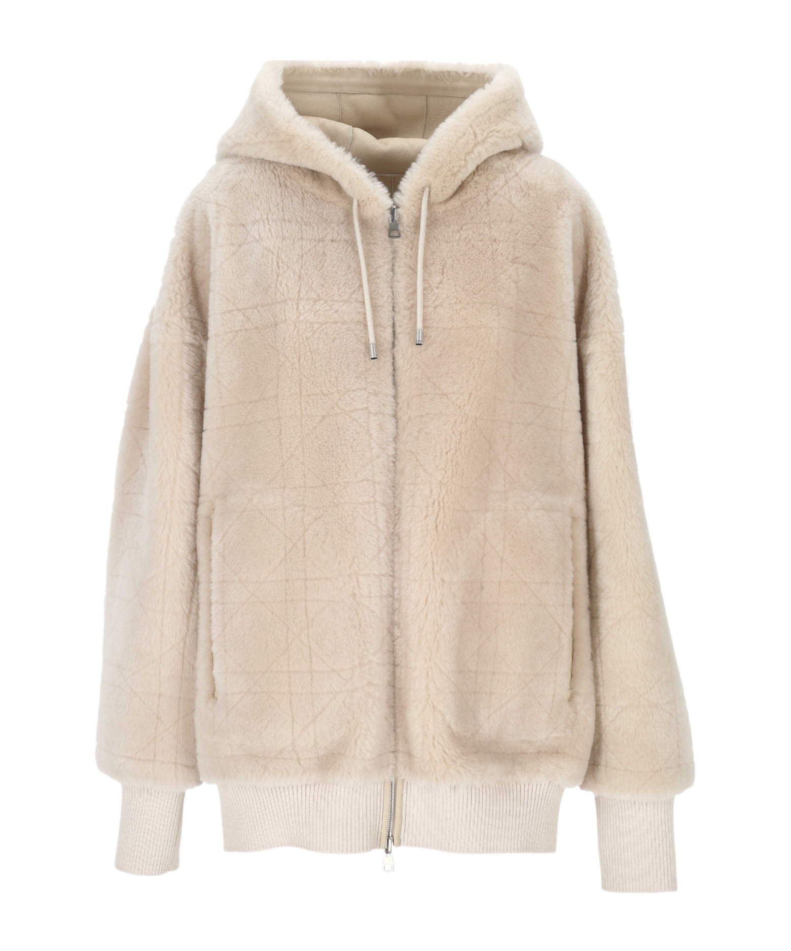 Dior Long Sleeve Casual Jacket In Neutral