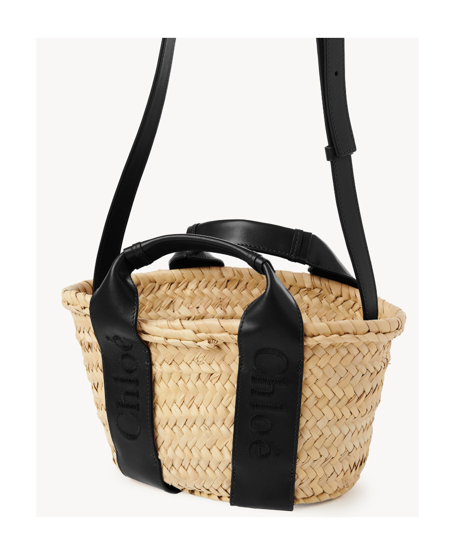 CHLOÉ CHLOÉ SENSE OPEN TOP SMALL BASKET BAG