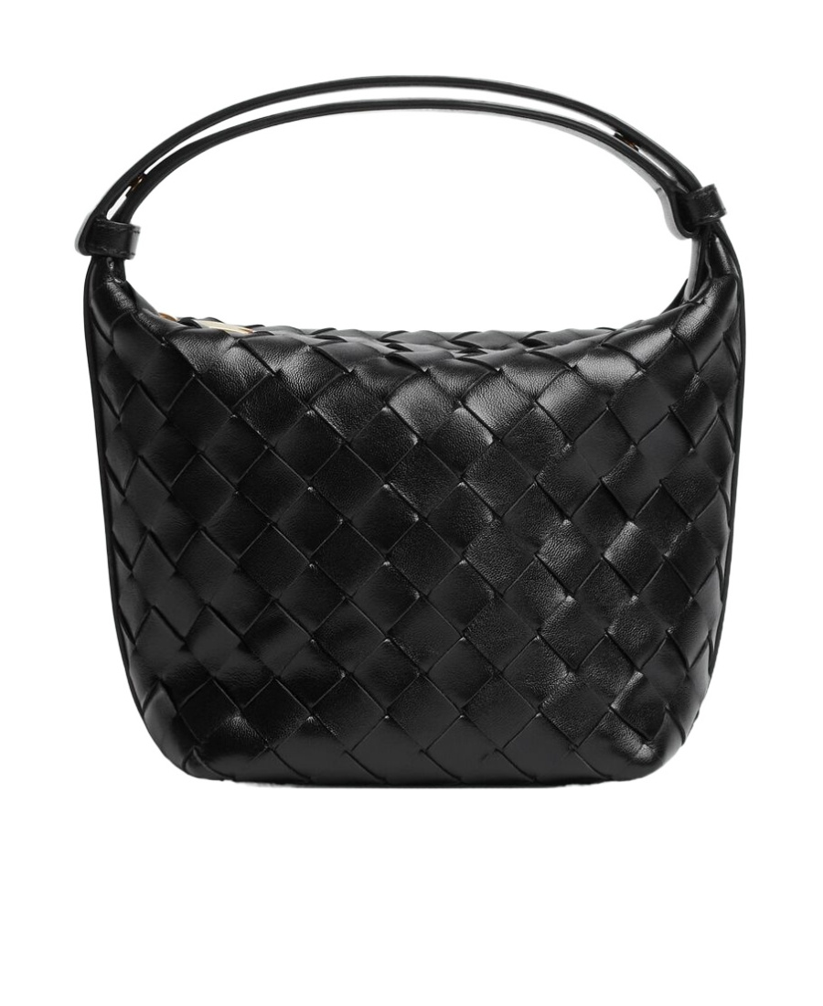 Bottega Veneta Candy Wallace In Black