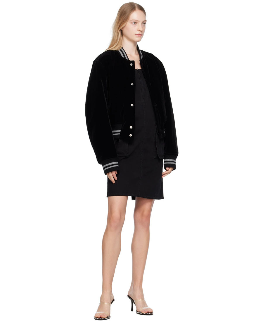 We11 Done Stadium Cotton Suit In Black