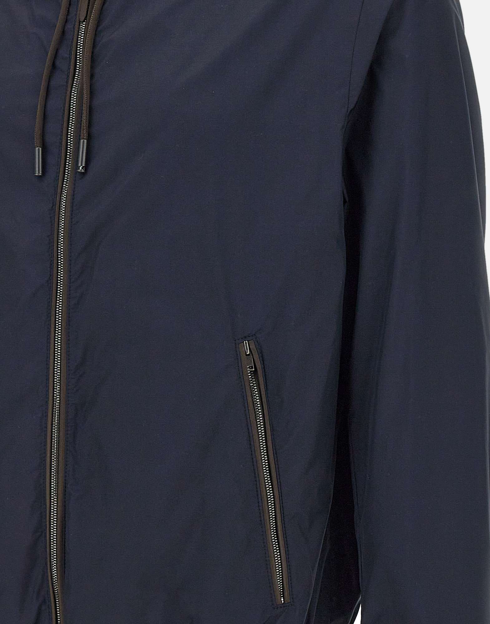 Hugo Boss Windproof Nylon Jacket With Hood