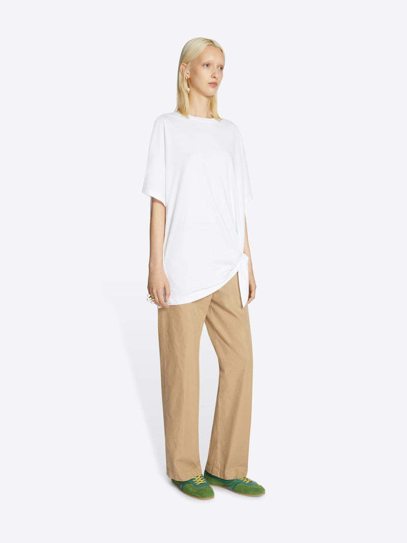 Shop Dries Van Noten Short-sleeved T-shirt In White