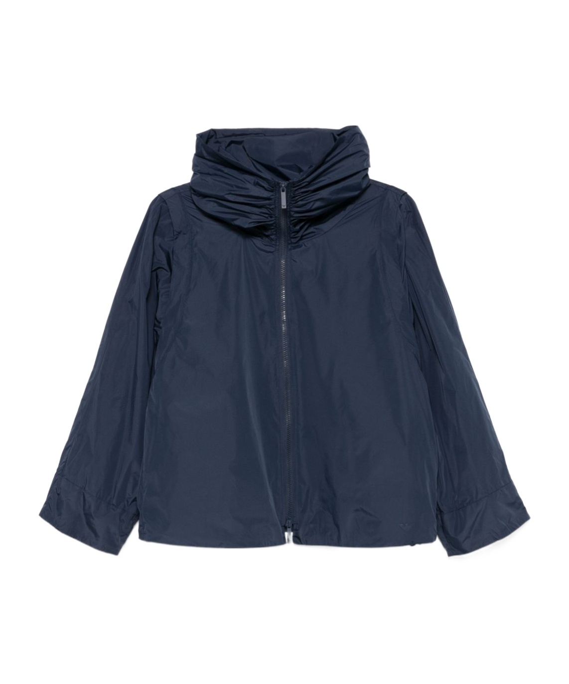 Shop Emporio Armani Detachable-sleeves Jacket In Black