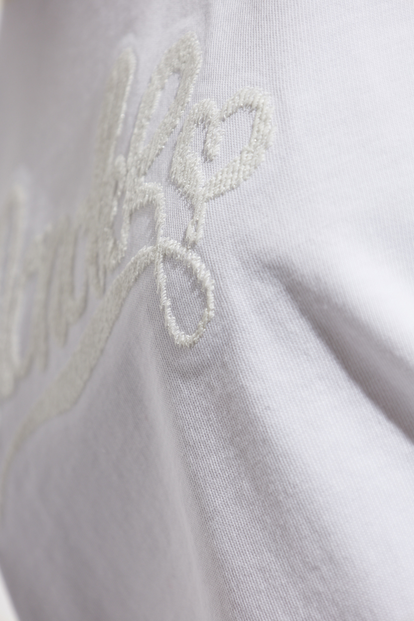 Moncler Open-necked Black Shirt In White