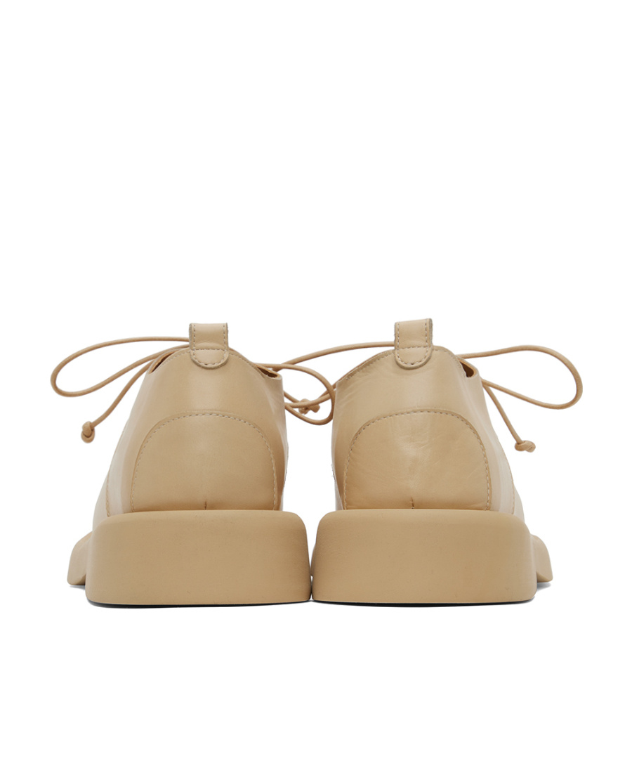 Marsèll Beige Gomme Gommellone Derbys In Nude