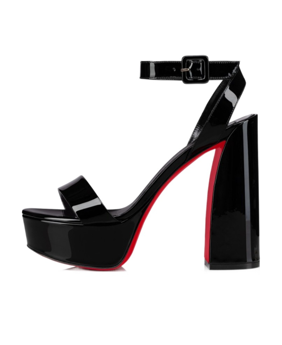 Christian Louboutin Movida Sabina Sandals In Black