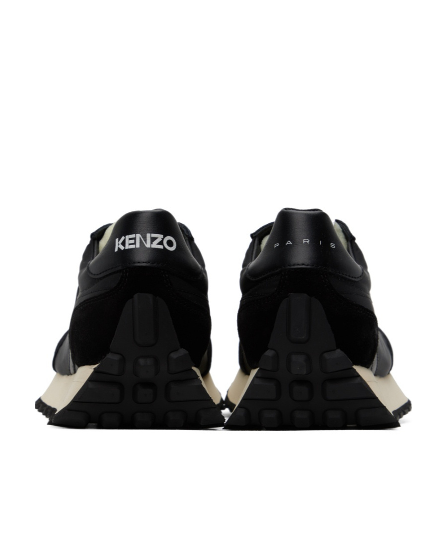 Kenzo Smile Run Trainers Men In Black