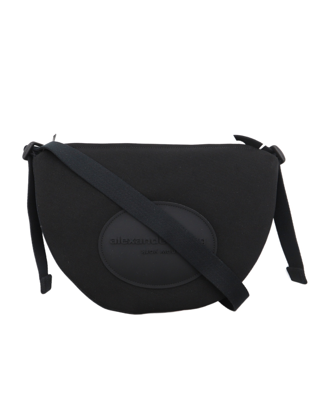 Alexander Wang Bo Small Crossbody Bag In Canvas In Black