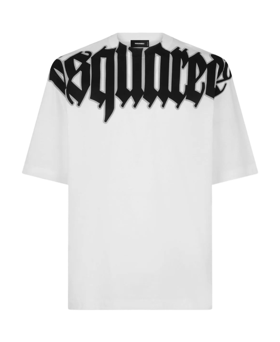 Dsquared2 T-shirt Mit Logo-print In White