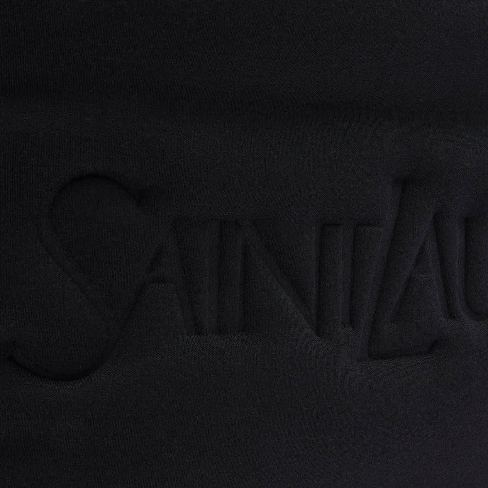 Saint Laurent Quilted Rectangular Shopping Bag With Soft Texture In Black